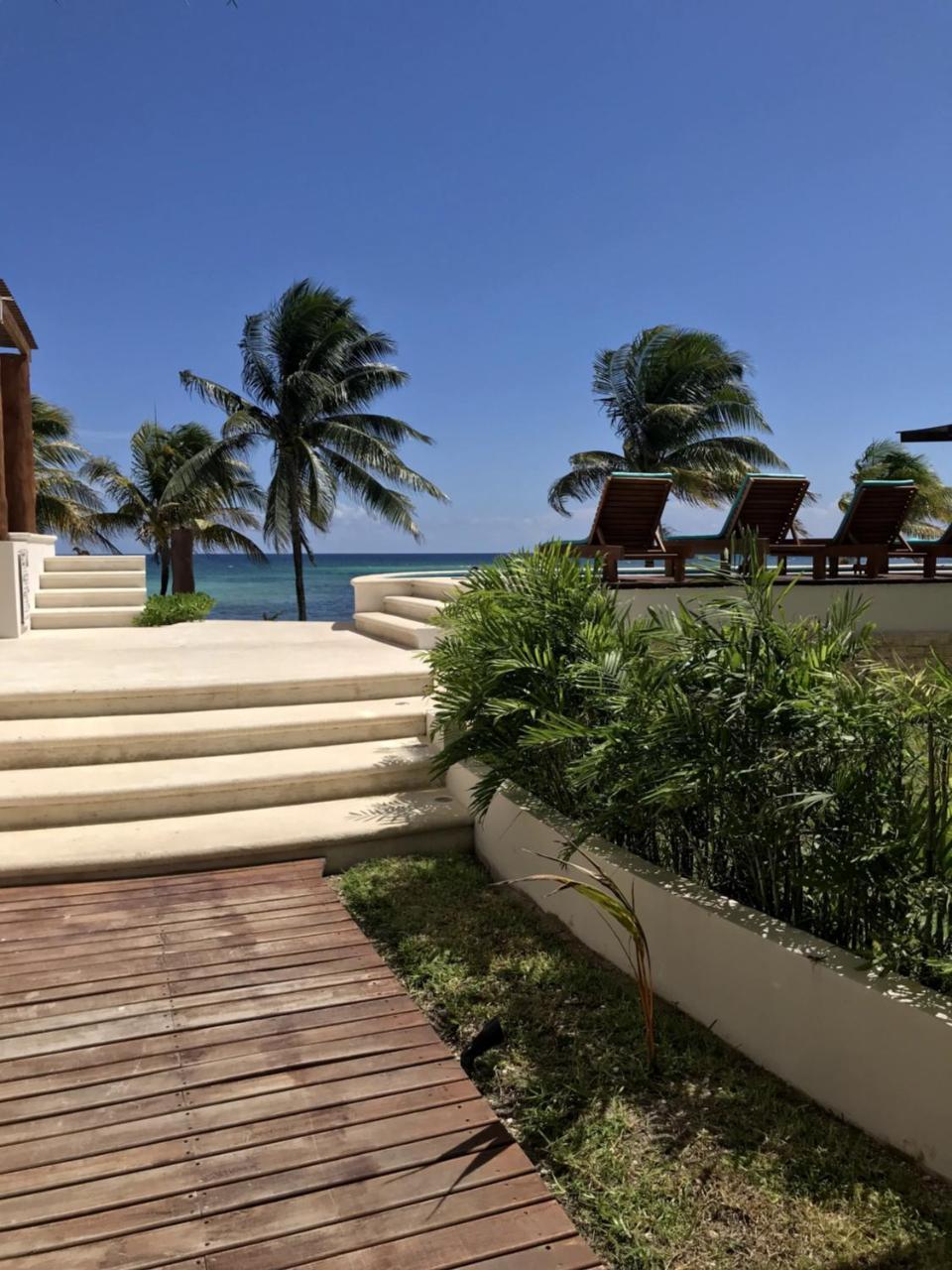 Aquastar Hotel & Apartments Mahahual Luaran gambar