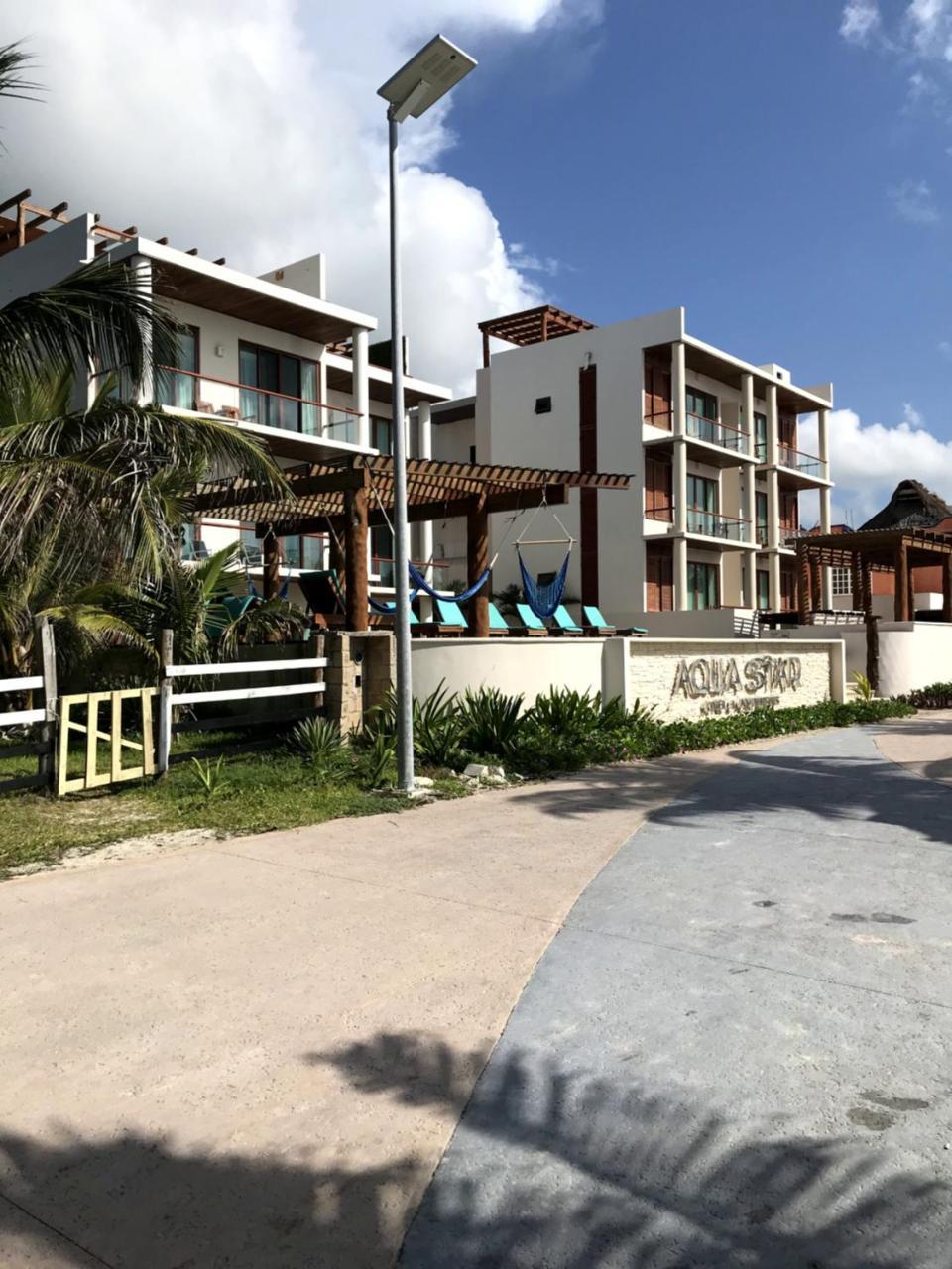 Aquastar Hotel & Apartments Mahahual Luaran gambar