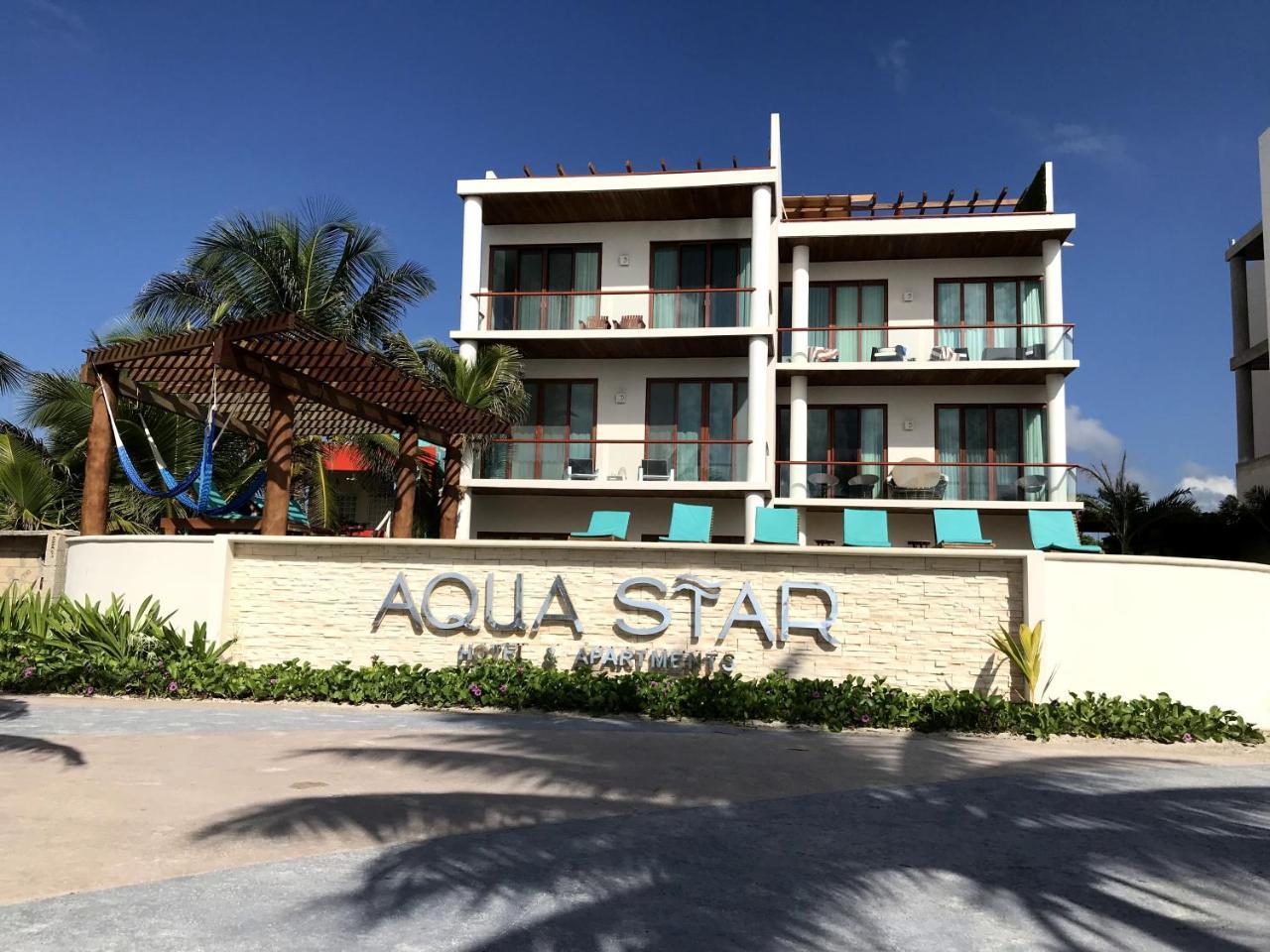 Aquastar Hotel & Apartments Mahahual Luaran gambar